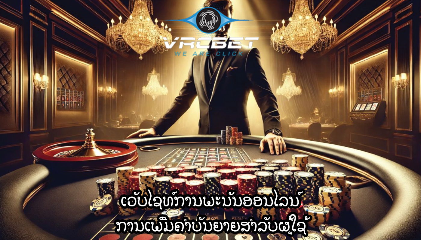 ເວັບໄຊທ໌ການພະນັນອອນໄລນ໌ ການເພີ່ມຄຳບັນຍາຍສຳລັບຜູ້ໃຊ້