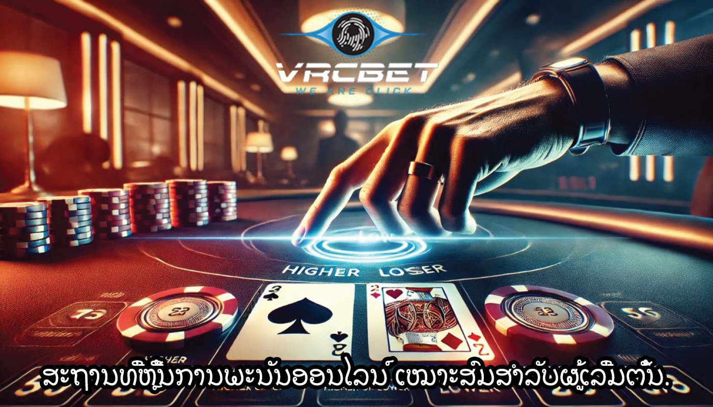 ສະຖານທີ່ຫຼີ້ນການພະນັນອອນໄລນ໌ ສະດວກ ແລະ ເໝາະສົມສຳລັບຜູ້ເລີ່ມຕົ້ນ.